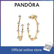 S925 sterling silver agent to purchase products birthday gift Era Lab-Grown Diamond Station Hoop Ear