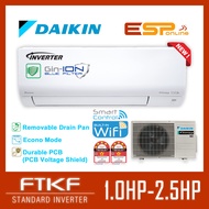 [OFFER] DAIKIN 1HP/1.5HP/2HP/2.5HP R32 INVERTER AIR CONDITIONER WITH ANTIVIRUS FILTER &amp; WIFI SMART CONTROL (FTKF Series) FTKF25BV1MF/RKF25AV1M / FTKF35BV1MF / FTKF50BV1MF / FTKF71BV1MF