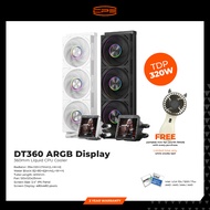 CPS DT360 ARGB Display 360mm Liquid CPU Cooler TDP 320W