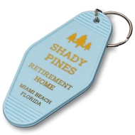 Vintage Hotel Motel Keychain