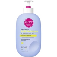 eos vanilla cashmere body lotion shea better 24hr moisture - 16 oz/473 ml