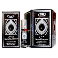 Parfum Hajar Aswad Dobha 6ml Perbox Isi 6botol / Minyak Wangi Non Alkohol Roll On Attar Hajar Aswad
