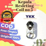 YKK COIL ZIPPER HEAD VARIATION NO. 5CN