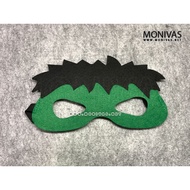 Hulk Face Mask Marvel Superhero Character Roleplaying Cosplay Kids Party Supplies