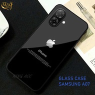 HP Casing Samsung A07 4G/5G Softcase Glass Glossy Samsung A07 4G/5G Case Samsung A07 4Ghp/5G - K40