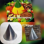 CETAKAN NASI TUMPENG 6CM ALUMUNIUM / NASI BOX