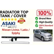 Nissan livina Latio sylphy Radiator top cover / top Tank and  Gasket