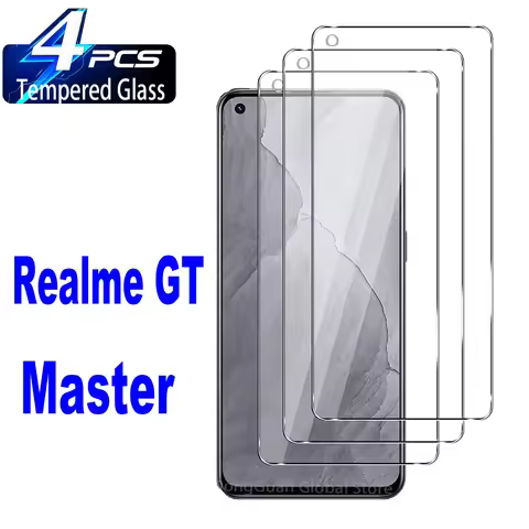2/4Pcs Tempered Glass For Realme GT Master Edition Screen Protector Glass