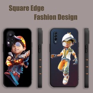 Casing For Redmi Note 12 Pro 13 Pro K70 Pro 13C A2 Plus BoBoiBoy Galaxy Cartoon Cute Drawing JVB03 Phone Case Square Edge