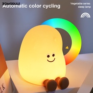 Harvest Themed Lamp Soft Silicone Lamp Kids Night Light Rechargeable Soft Silicone Potato Design 3 B