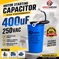 NIPO 400UF Capacitors Motor Capacitor Starting Capacitors 250VAC