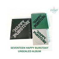 SEVENTEEN HAPPY BURSTDAY UNSEALED ALBUM