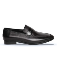 Pspgn.co | Original BRANDED GINO MARIANI GONZALO IN BLACK Men's Leather Shoes LOAFER Loafers SLIP ON FORMAL SUPER 40