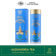 TWG Tea | Alexandria Tea | Green Tea Blend | Haute Couture Tea Tin Gift 100g / ชา ทีดับเบิ้ลยูจี ชาเขียว อเล็กซานเดรีย ที บรรจุ 100 กรัม