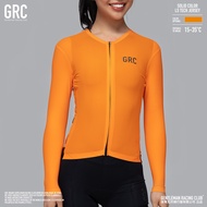 GRC SS21 Women Collection Plain Tech Long Sleeve Cycling Jersey - SOLID COLOR