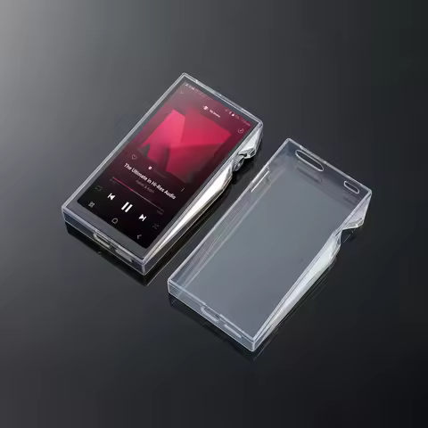 For iRiver Astell&Kern SP4000 Protective Shell Skin Case Soft Cover with Front Tempered Glass Film