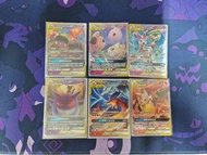 TAG TEAM 臭臭泥＆阿羅拉臭臭泥 波克比＆皮寶寶＆寶寶丁 沙奈朵＆仙子伊布 耿鬼＆謎擬Q 萊希拉姆＆噴火龍 噴火龍＆長尾火狐 PTCG 寶可夢卡 POKÉMON CARD 繁中版