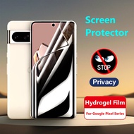 Anti Spy Hydrogel Film For Google Pixel8 Pixel9 Pixel 9a 9 8 7 Pro XL 8a 7a 8Pro 9Pro 5G Full Cover 