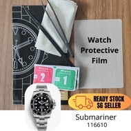 Watch Protective Film Kit | Rolex Submariner 116610  | Scratch Scuff Resistant Perfect Fit | Sticker