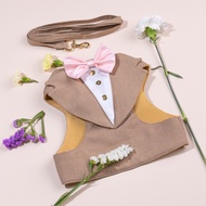 เซ็ทเจ้าบ่าวเจ้าสาว สายรัดอกพร้อมสายจูง Bride & Groom Harness Set | CLAWSET.BKK