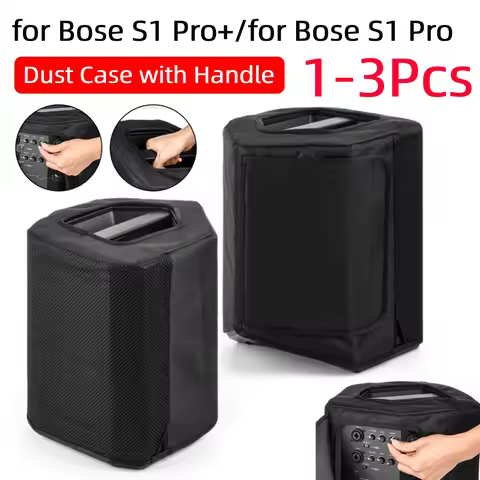 1/2/3Pcs Dust Case for Bose S1 Pro+ 2023 Dust Cover Washable Speaker Cover Top Opening Protective Co