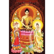 5d diamond painting - extremely beautiful three-world Buddha painting