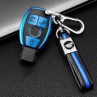 PU+TPU car key cover key case for Mercedes benz CLS CLA GL R SLK AMG A B C S E-Class E43 W213 E300 E
