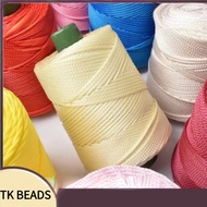 Macrame Rope Cord 3mm x 100m DIY Colored Macrame Cotton Rope / Colored Cotton Cord