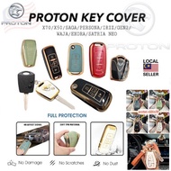 TPU Car Key Cover Proton X50 X70 Persona Saga Flx Blm Waja Gen2 Satria Neo Sarung Kunci Kereta Keychain Remote Cover