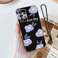 INS Style Phone Case for Samsung Galaxy A04S A23 A33 A53 A73 5G A13 4G 5G A82 5G Small Fresh Flower 