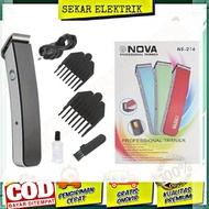 Terbaik ALAT Potong Rambut / Bulu/ elektrik / Cukur Rambut Model Nova