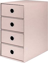 Rössler S.O.H.O. 1524452584 Drawer Box for DIN A5 with Finger Hole, Powder, 250 x 175 x 320 mm, Pack