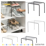 EUCALYTUSSG Storage Shelf Kitchen Iron Single Layer Cupboard Shelf