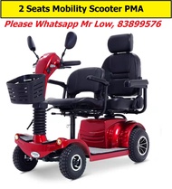 2 Seaters Mobility Scooter PMA