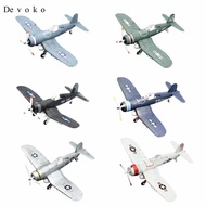 [Devoko] 1:48 Scale F4U Fighter Aircraft Model 4D Assembly Plane Model Kit for Adult and