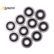 [BBNZDD] 10Pcs F695-2 Stainless Steel Bearing Flanged Miniature Deep Groove Ball Bearings F695  Ball