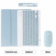 IPAD AIR 4 / AIR 5 10.9 INCH LEATHER CASE SMART WIRELESS KEYBOARD MOUSE SET COVER