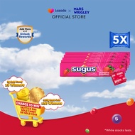 [Bundle of 5] Sugus Strawberry Bundle 30g x 5 Chewy Candy / Fruity / Snacks