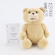 ตุ๊กตา หมีเท็ด นั่ง Ted2 Teddy Bear © 2015 MRC 🚫 ไม่มีป้ายห้อย ✨ ไซส์ XS : สูง 16 cm