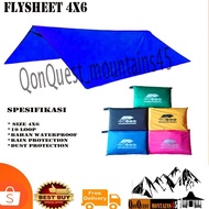 TENDA IMMEDIATELY ORDER 4x6 flysheet bushcraft bivouac trap trend flysheet 6x4 tent cover / 4x6 wate