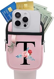 Initial A-Z Water Bottle Pouch for Stanley Cup Gym Tumbler Accessories, Compatible with Stanley Quen