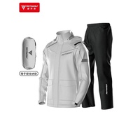 ชุดกันฝน MOTOWOLF MDL0403B เสื้อและกางเกงกันฝน