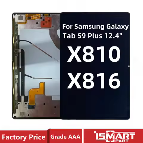 For Samsung Galaxy Tab S9 Plus LCD SM-X810 SM-X816B S9+ X810 X816 Display Touch Screen Digitizer Ass