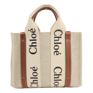 Chloe 帆布Woody Small Tote Bag手挽袋