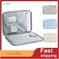 Laptop Sleeve 14 15 15.6 Inch Handbag Case for Macbook Huawei Lenovo ASUS Notebook Cover Waterproof Laptop Business Bag