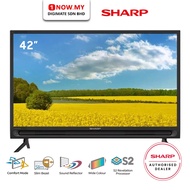 [SABAH] SHARP 42” Full HD Easy Smart TV 2TC42DF1X