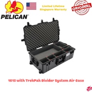 Pelican 1615 with TrekPak Divider System Air Case (Limited Lifetime SG Warranty)(Ready Stocks)(Fast 