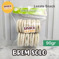 Lezate Snack - Brem Solo Asli 150gr / Brem Solo Bulat Kiloan Khas Solo / Brem Bulat Putih Ketan Mura