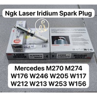 SILZKFR8E7S Mercedes Benz W246 B220 W205 C200 C250 W212 E200 E250 W213 E300 M270 M274 NGK 90654 Lase