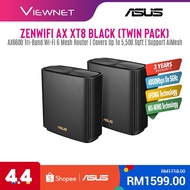 [🚚 READY STOCK] ASUS ZenWiFi AX (XT8) Mesh Router AX6600 WiFi 6 Mesh Routers Whole Home AiMesh Mesh